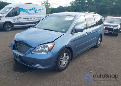 2006 Honda Odyssey Ex-L from USA, damaged, VIN 5FNRL38796B070284